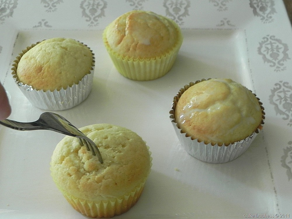image of making tres leches cupcakes