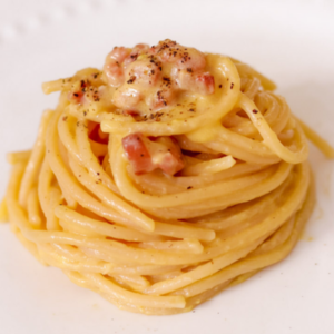 traditional spaghetti alla carbonara