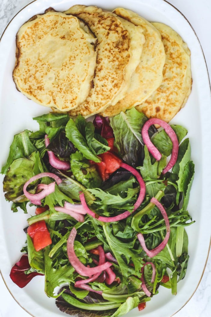 Matafan-Fluffy Mashed Potato Pancakes