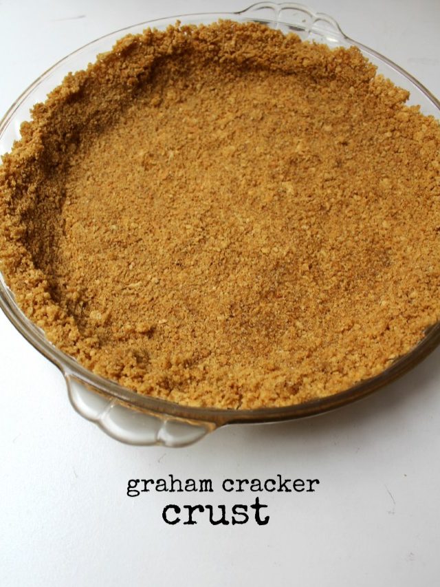 Graham Cracker Crust Homemade Recipe Savoring Italy