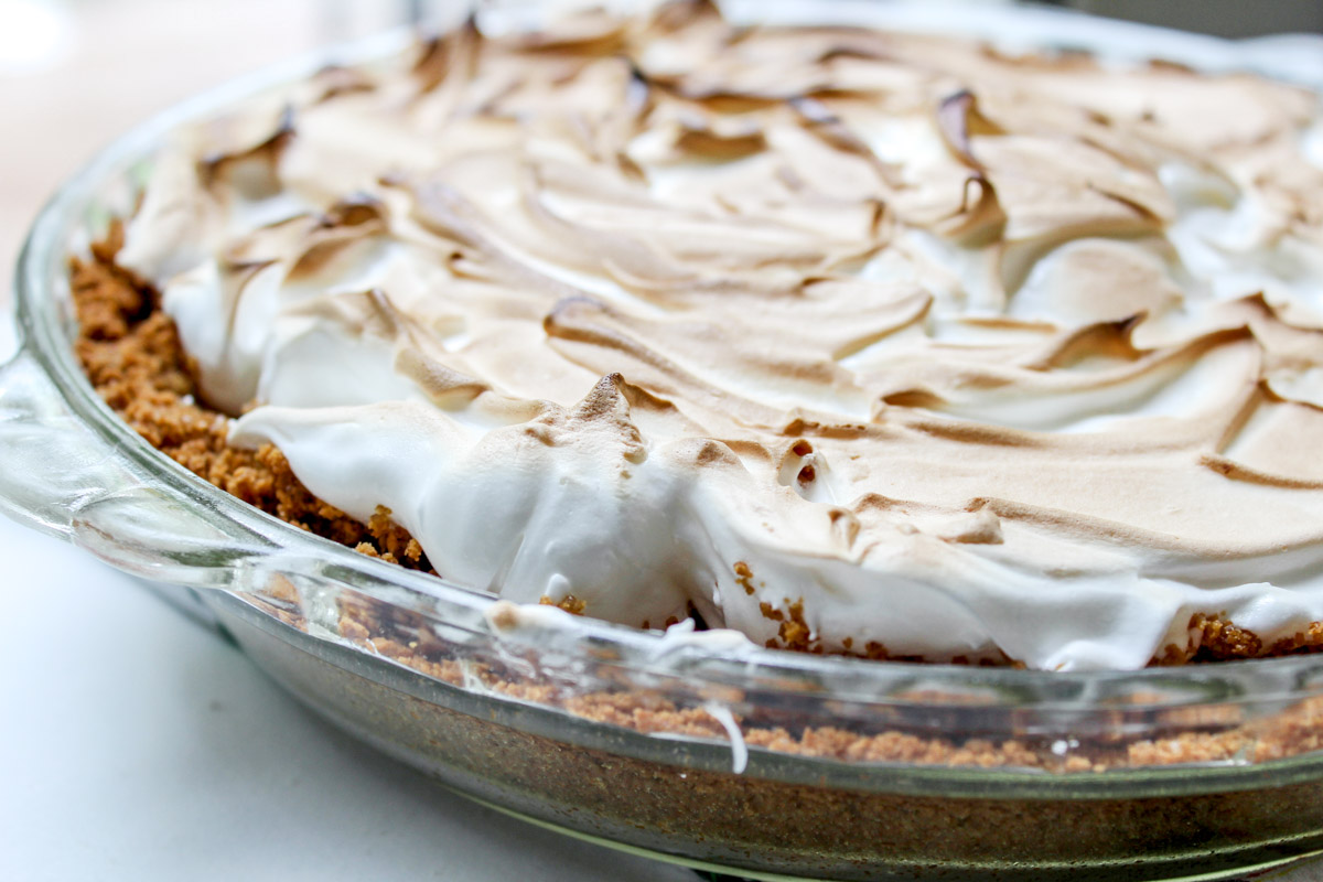 image of pie on a plate.