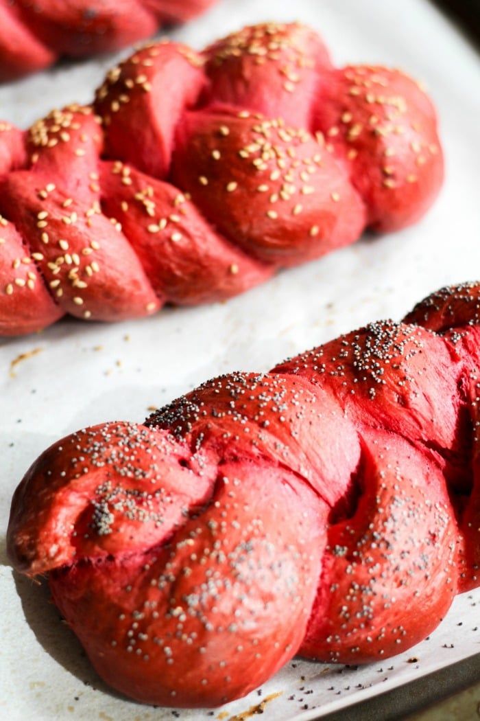 Red Beet Challah - #TwelveLoaves
