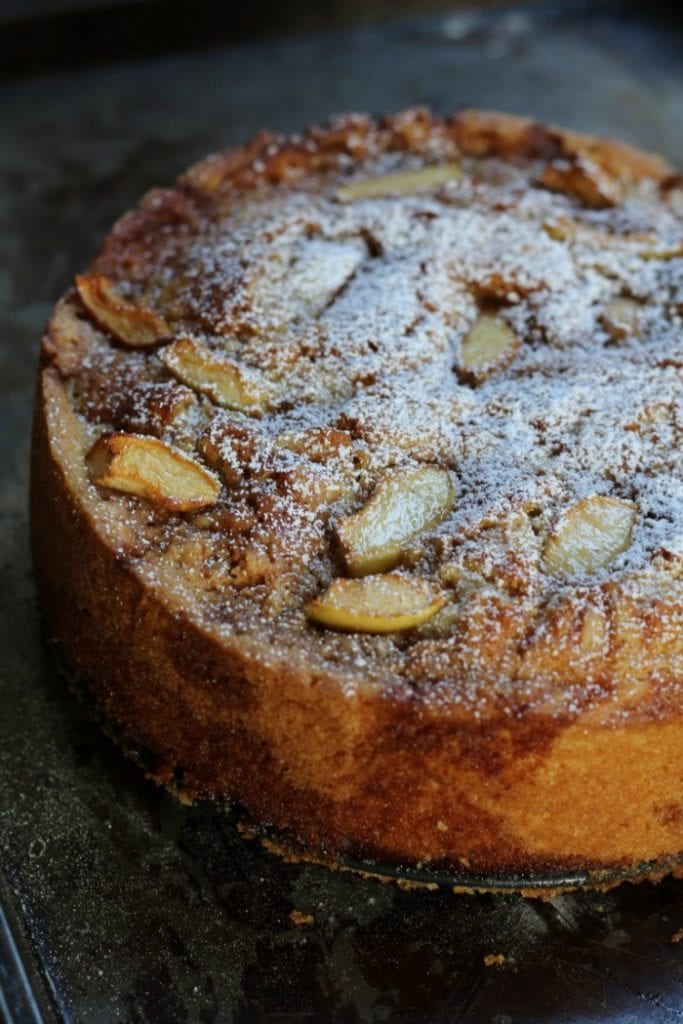 Vegan Apple Cinnamon Crumb Cake - Munchmeals by Janet