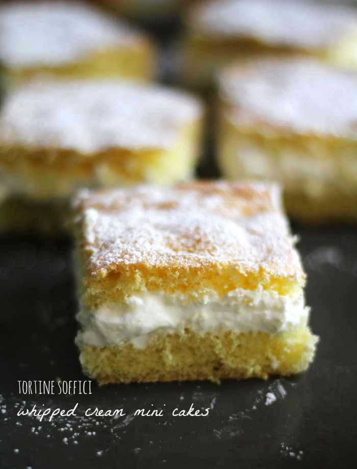 Tortine Soffici-Whipped Cream Mini Cakes