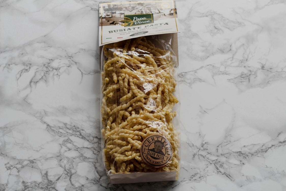 image of busiate pasta