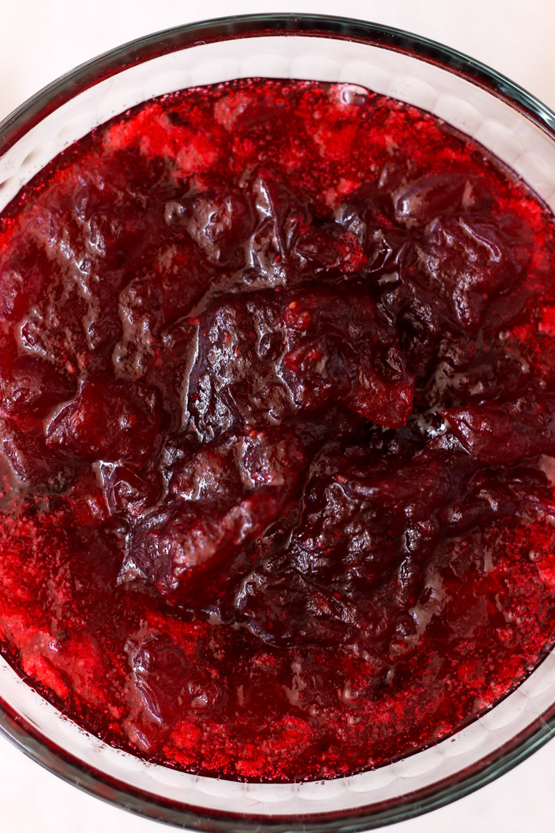 cranberry sauce homemade