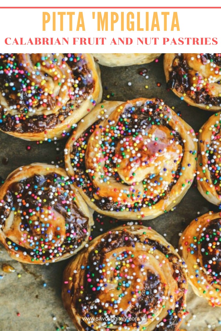 overhead image of pastries with nonpareils on top