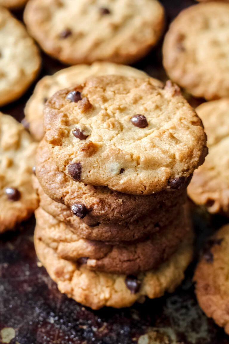 Homemade Peanut Butter Chocolate Chip Cookies