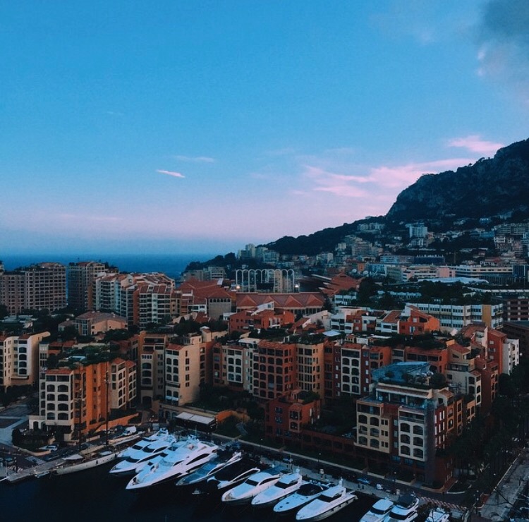 overhead image of Monte Carlo
