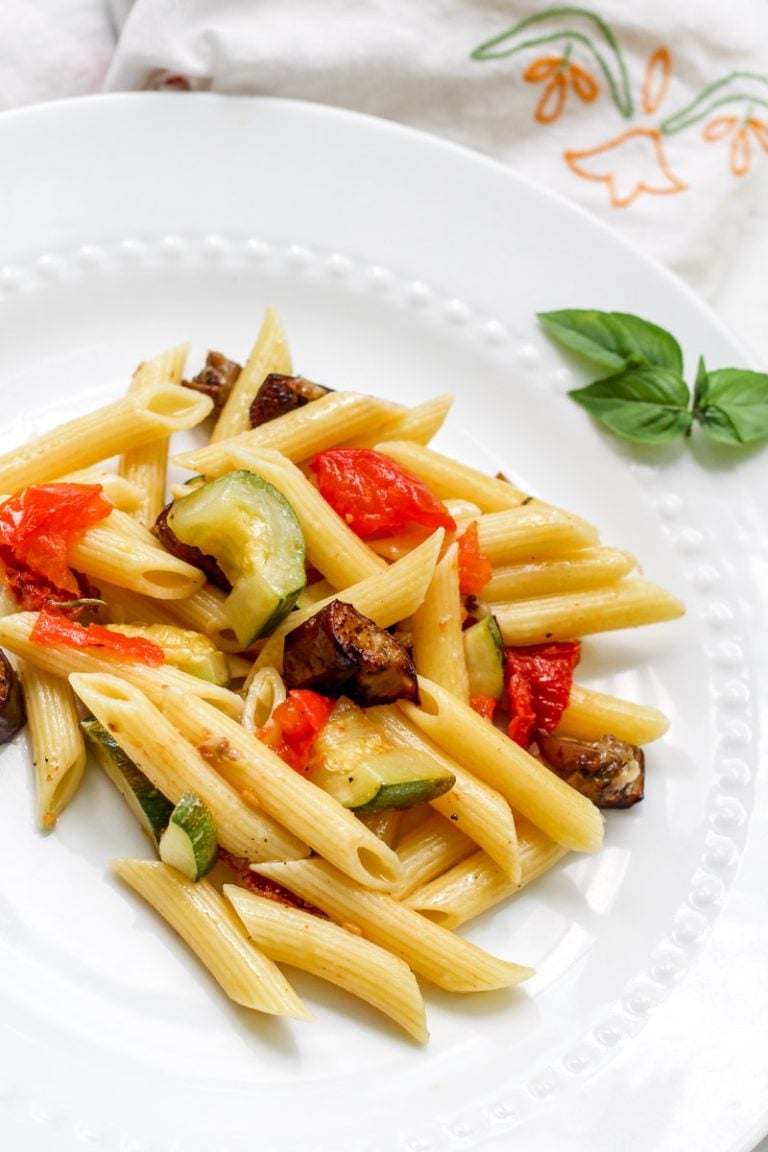 roasted eggplant pasta