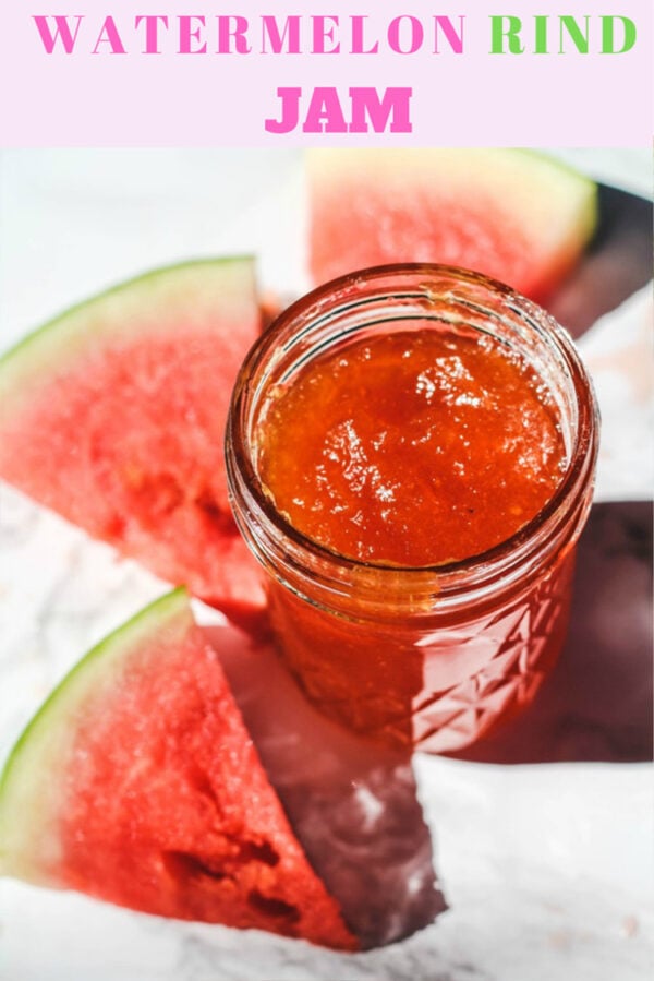 Watermelon Rind Jam - Savoring Italy