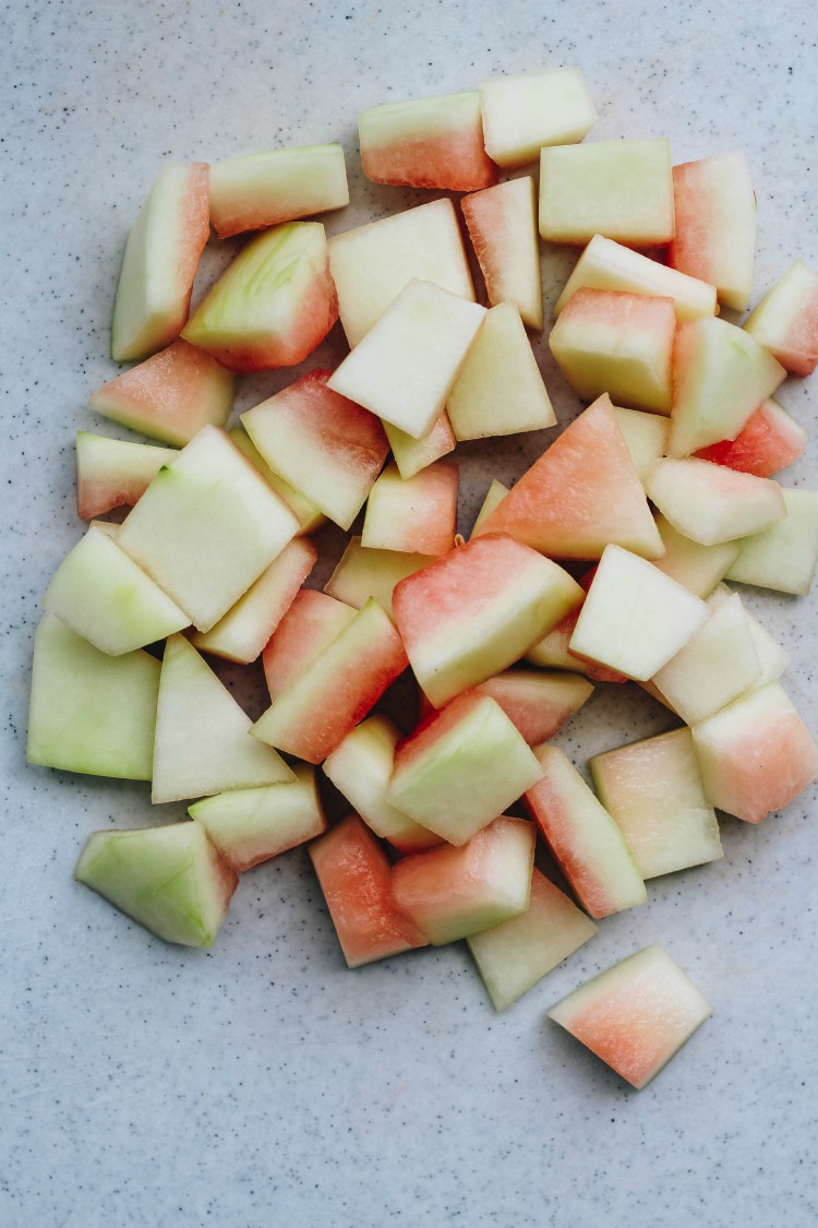 image of slices of watermelon rinds