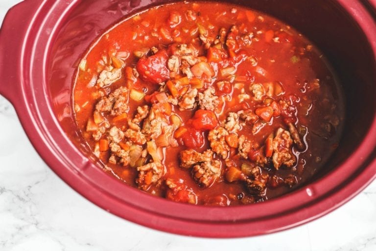 Easy Ground Turkey Bolognese Sauce Recipe (Slow Cooker) Savoring Italy