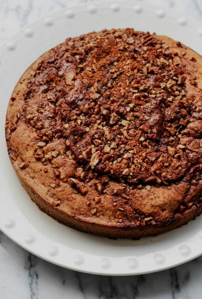 cinnamon pecan coffee cake