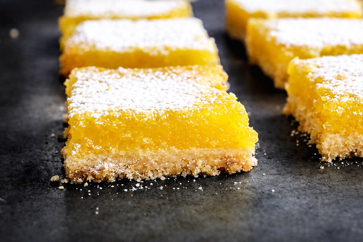 Easy Lemon Bars with Shortbread Crust - Savoring Italy
