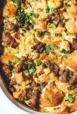 Best Ever Italian Sausage Stuffing