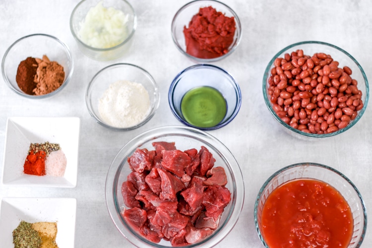 image of making chili stew