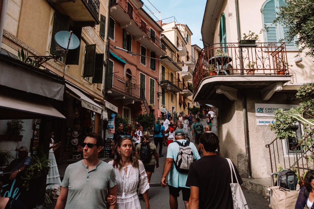 Image of manarola, cinque terre landscape.