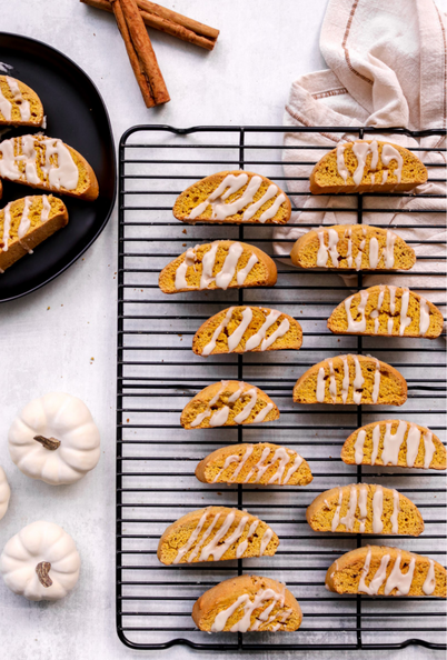easy pumpkin spice biscotti
