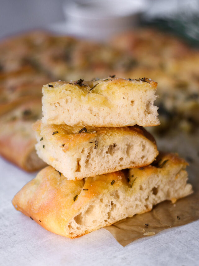 Really Easy Focaccia Recipe Savoring Italy