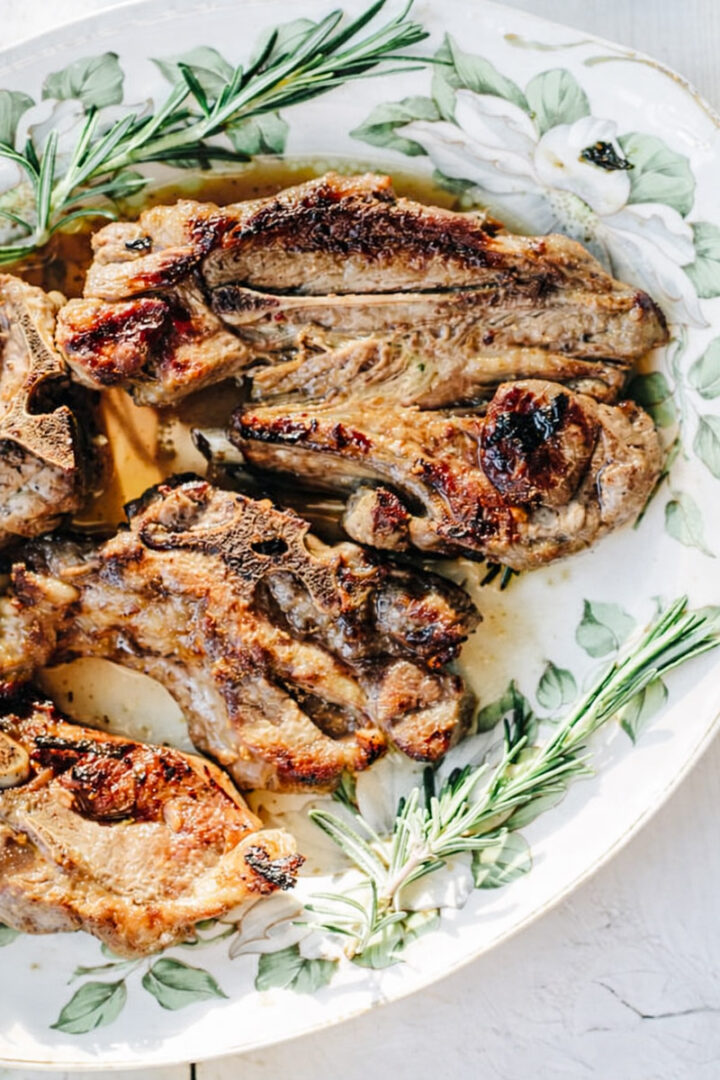 Easy Italian Grilled Lamb Chops Recipe