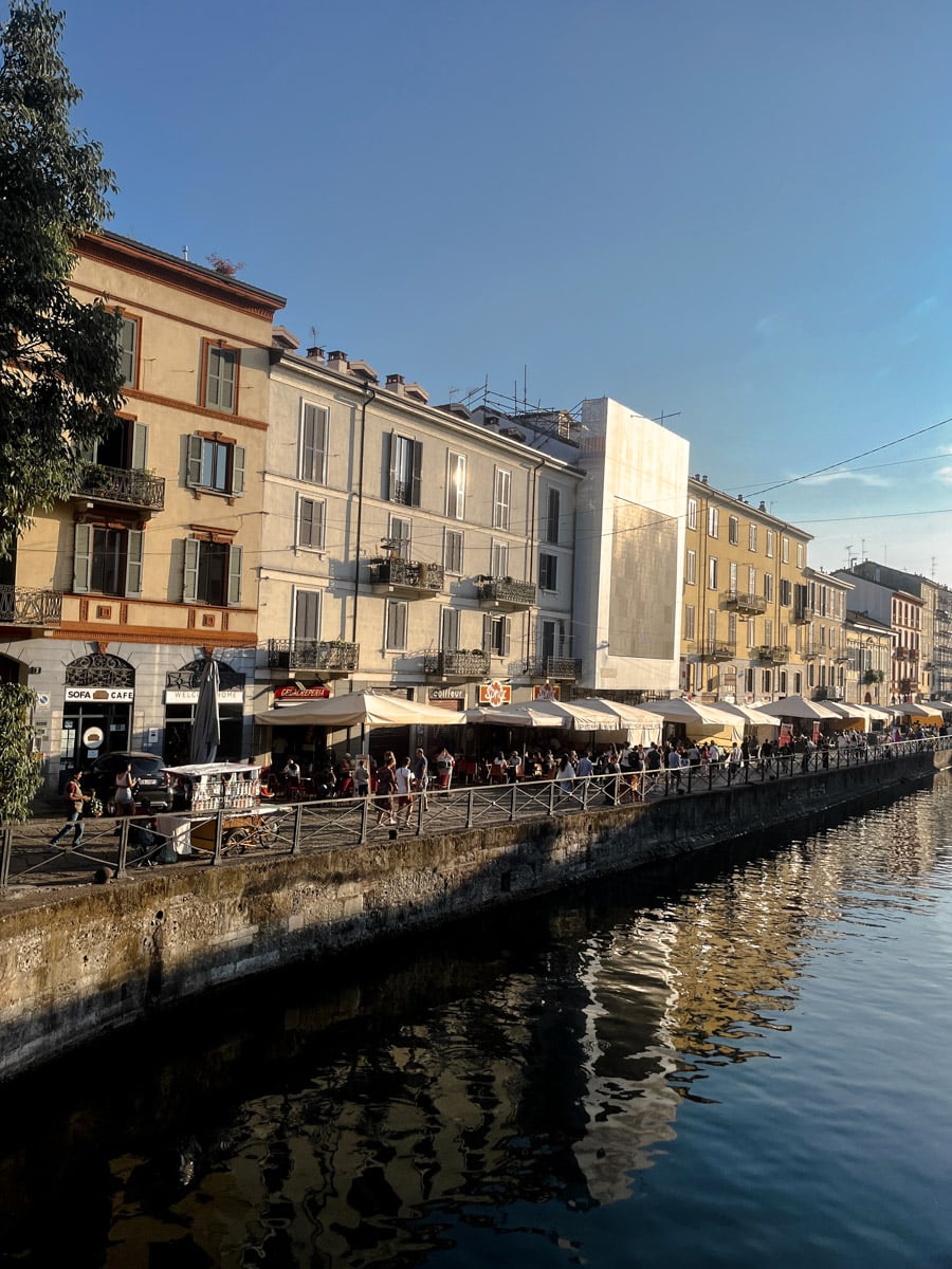 Milan, Italy landscape.