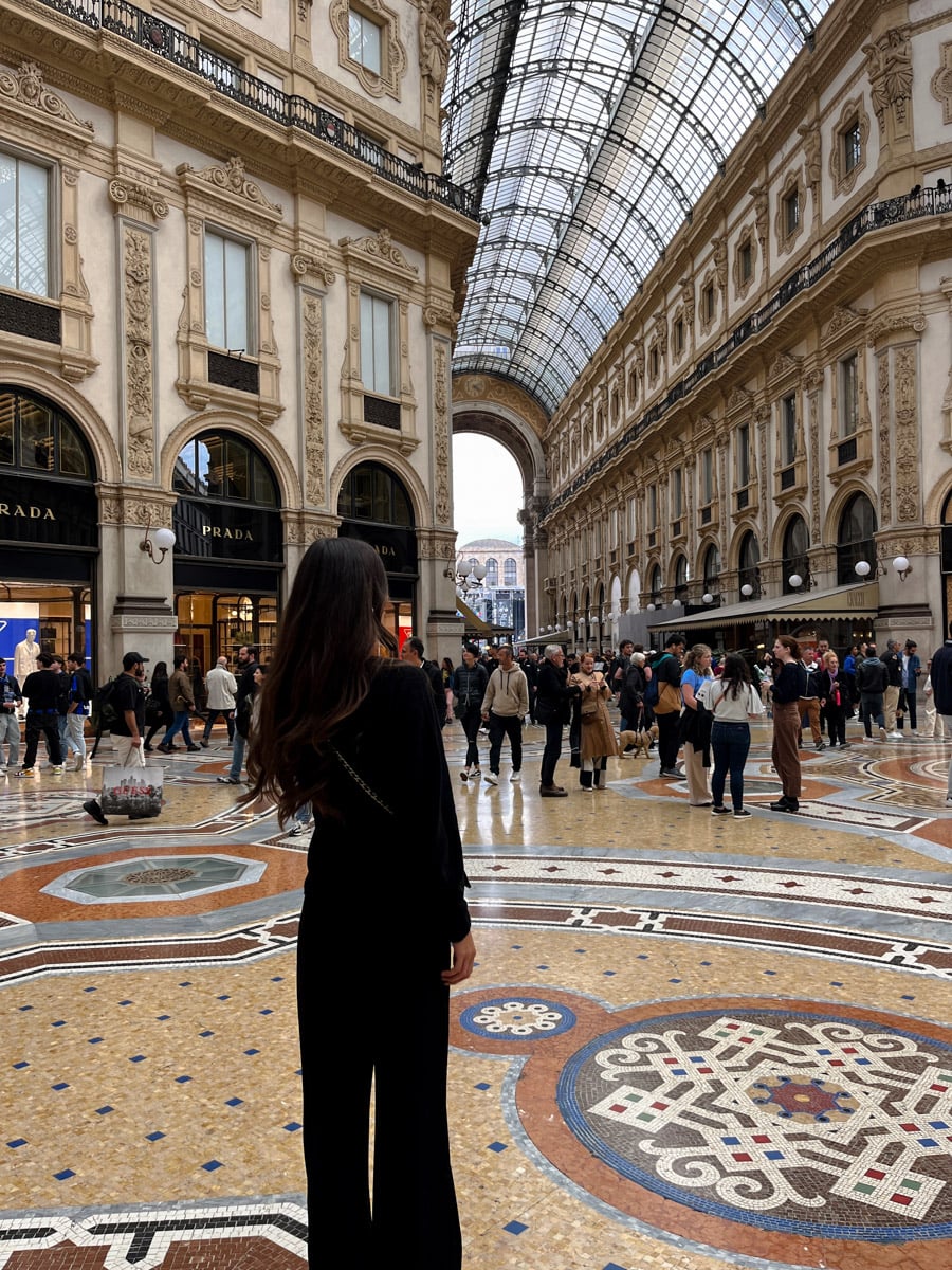 Milan, Italy landscape.