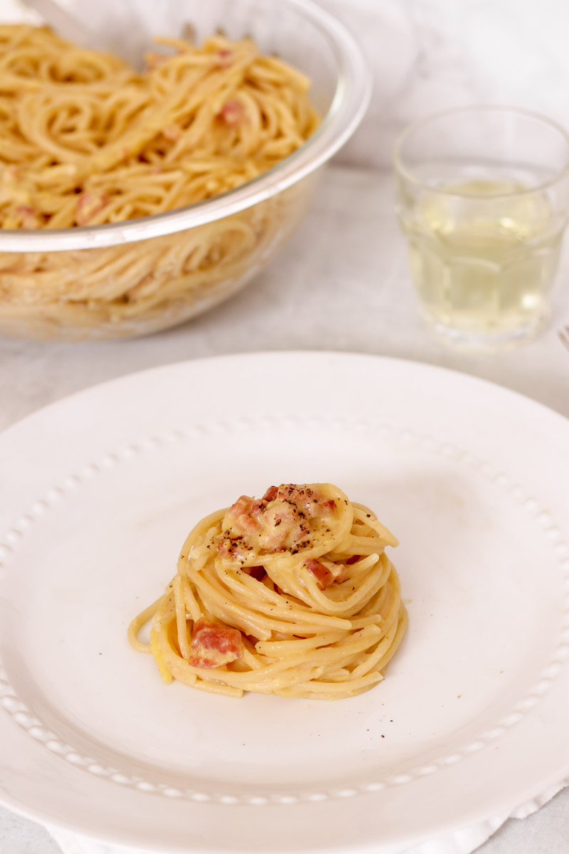 image of pasta on a plate