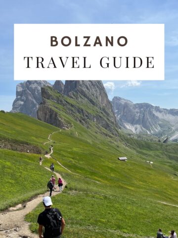 bolzano travel guide.