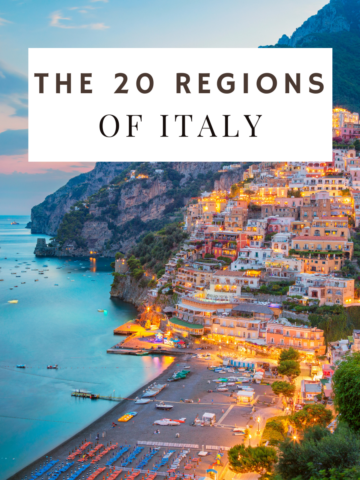 the 20 regions of italy