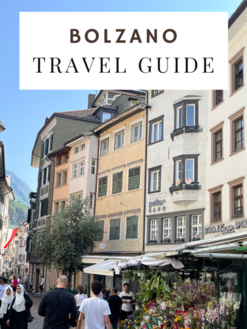 bolzano travel guide cover