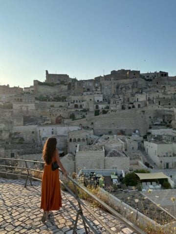 view of matera