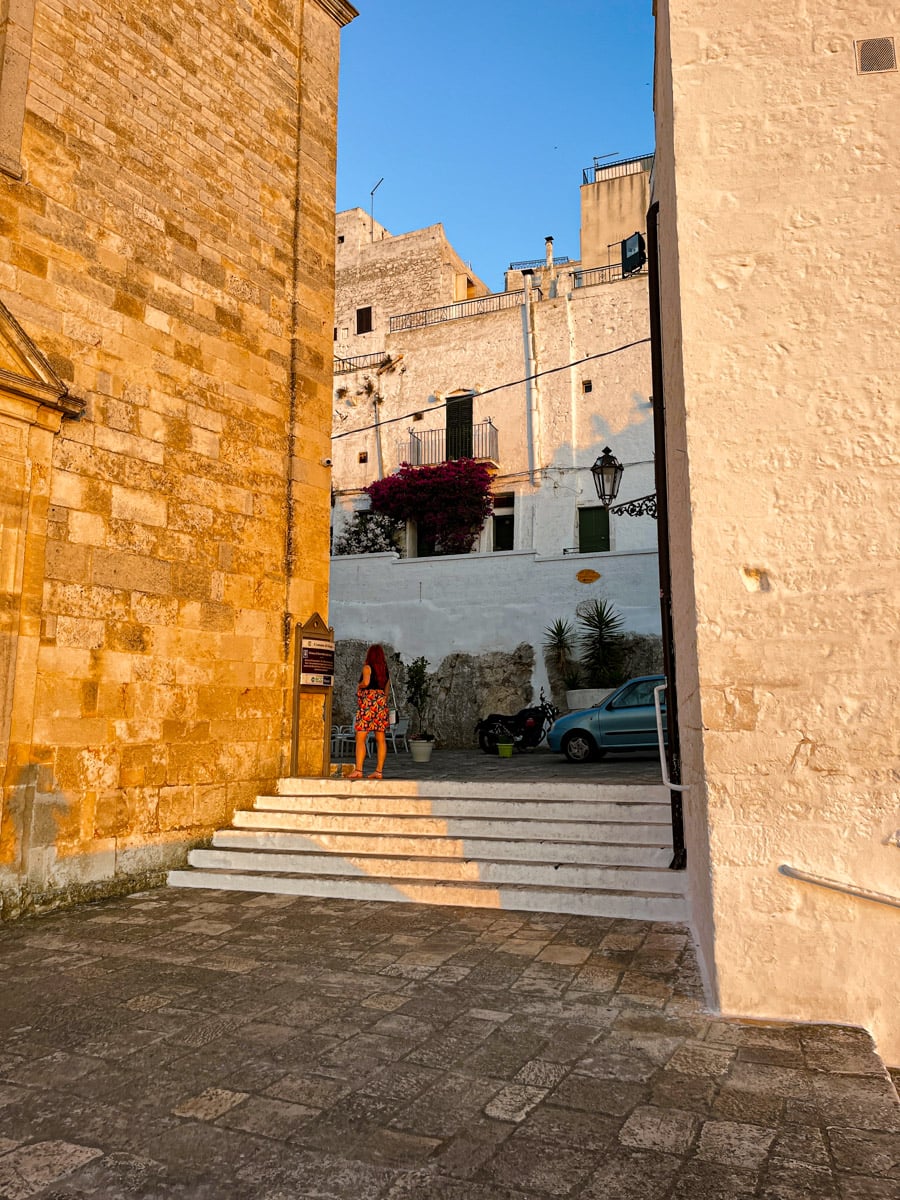 Ostuni, Puglia landscape- the white city.