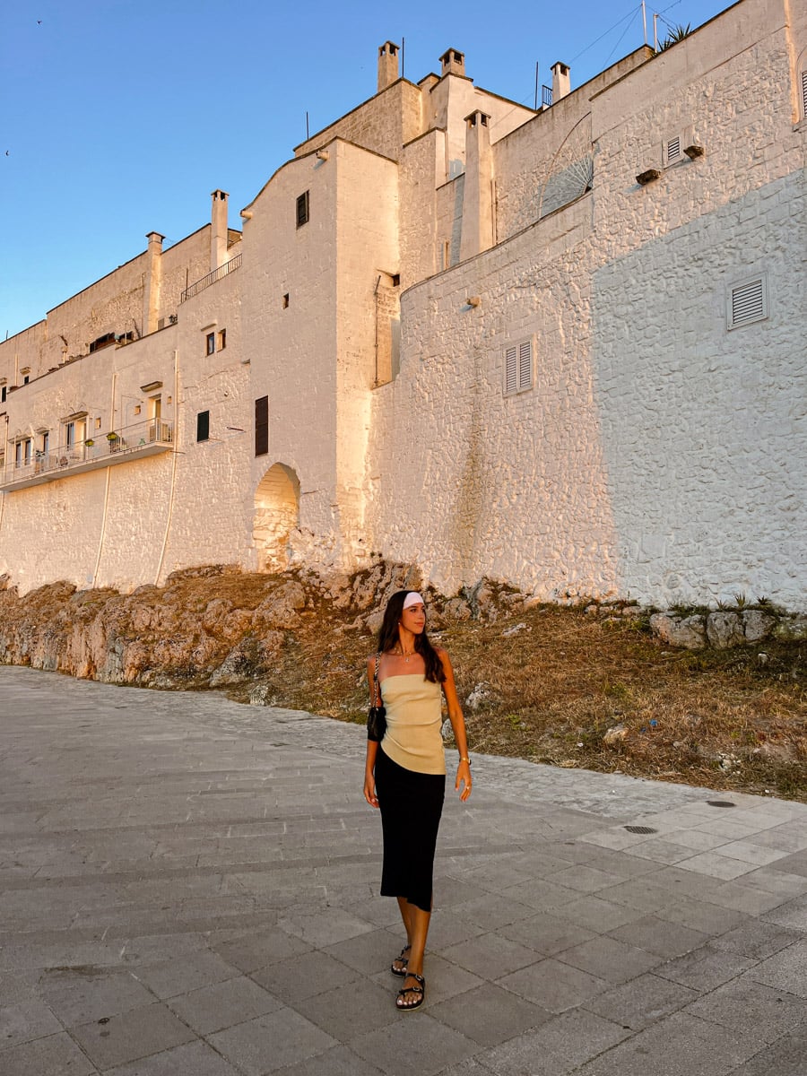 Ostuni, Puglia landscape- the white city.