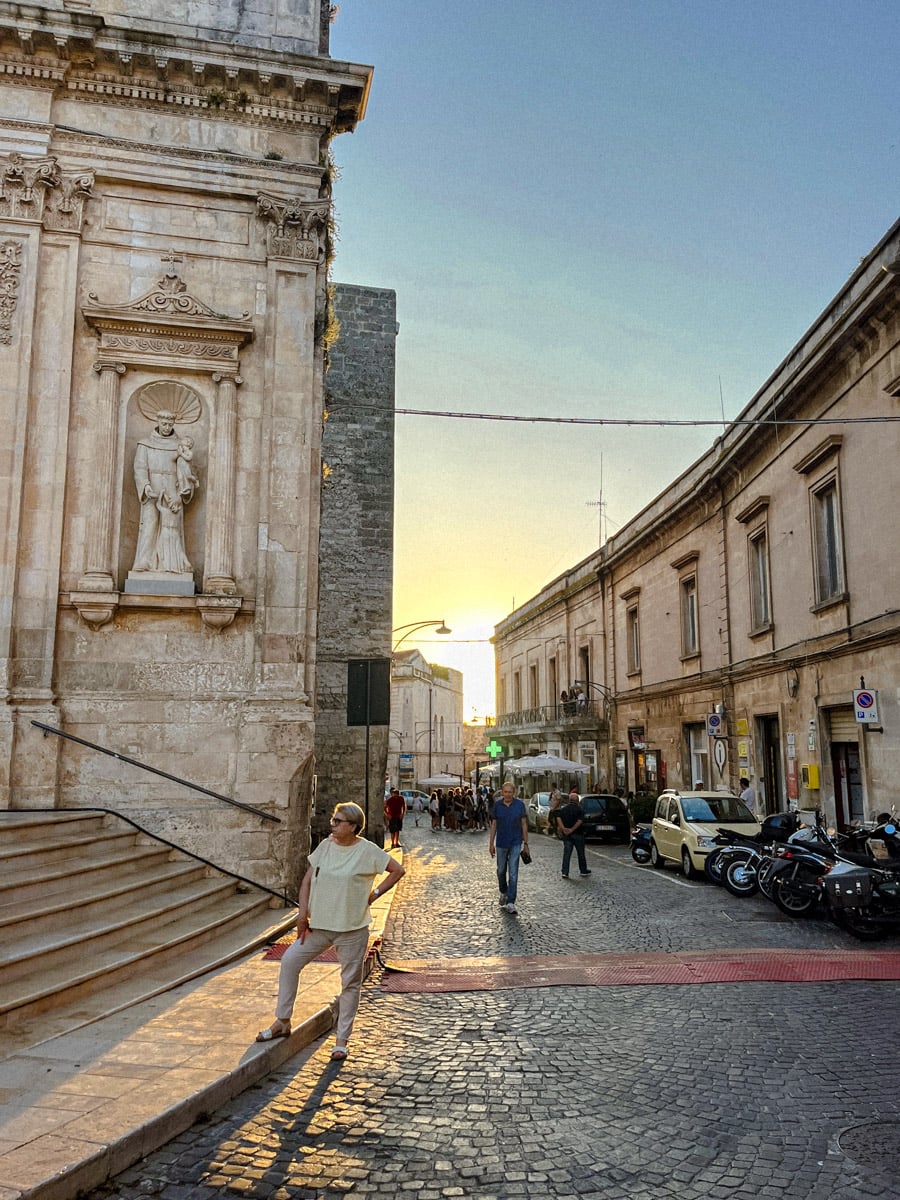 Ostuni, Puglia landscape- the white city.