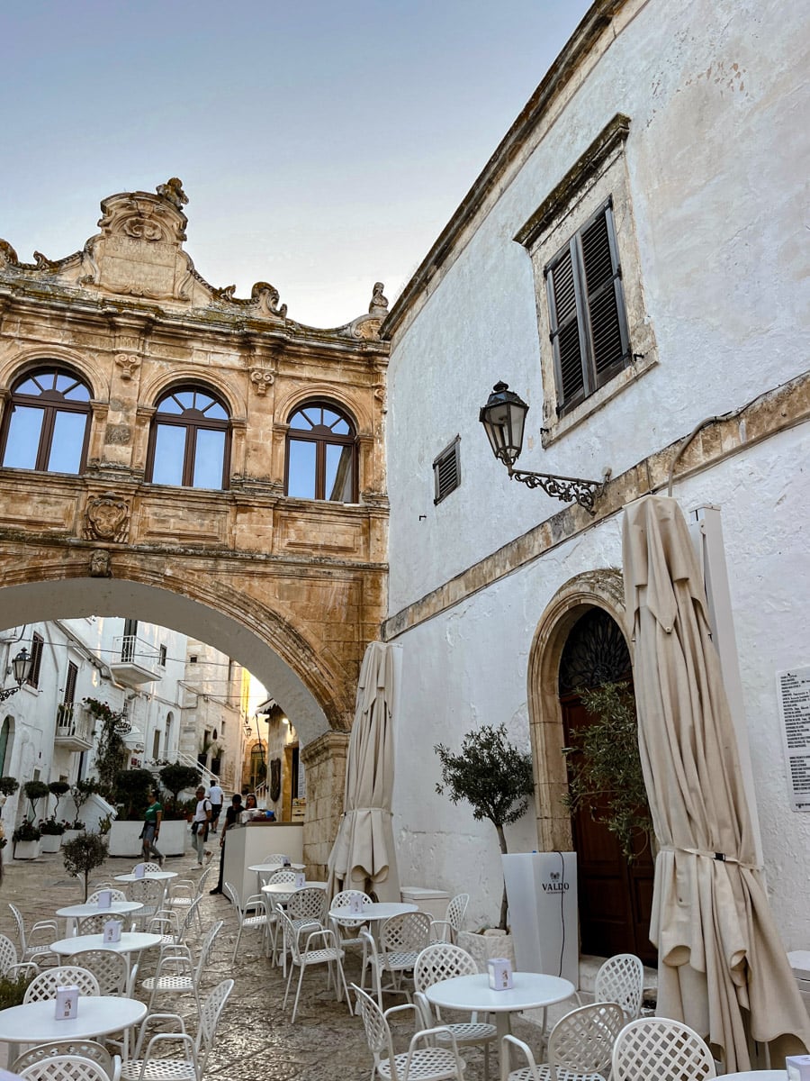 Ostuni, Puglia landscape- the white city.