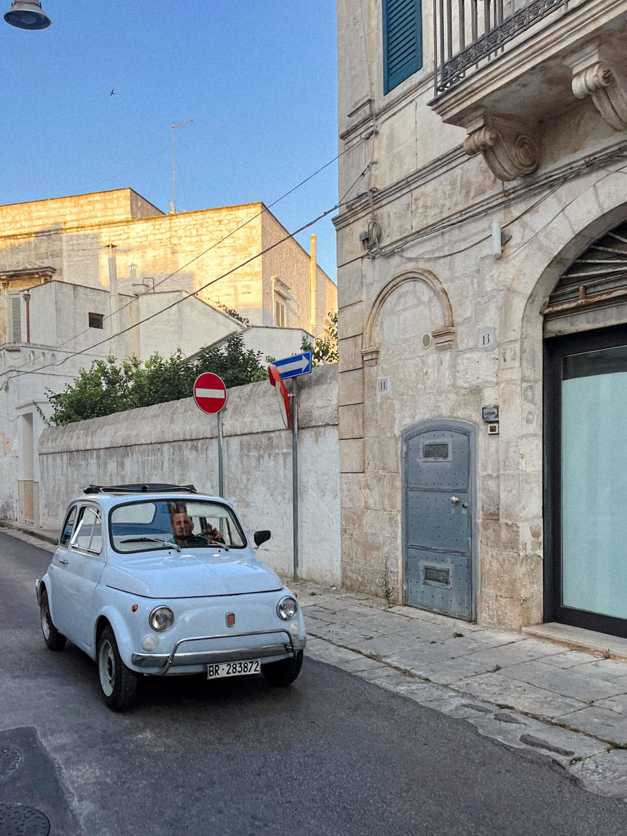 Ostuni, Puglia landscape- the white city.