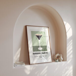 espresso martini poster.