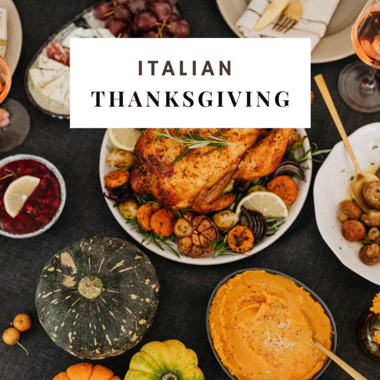 thanksgiving in italy.