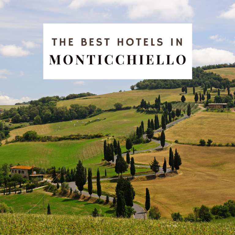 Follow the road to some of the best hotels in Monticchiello