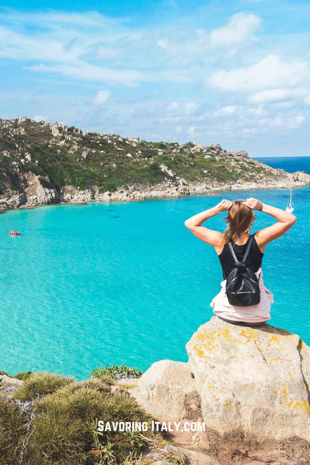 Image of Cala Gonone, Sardinia travel guide.