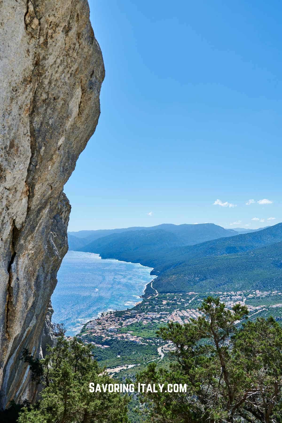 Image of Cala Gonone, Sardinia travel guide.