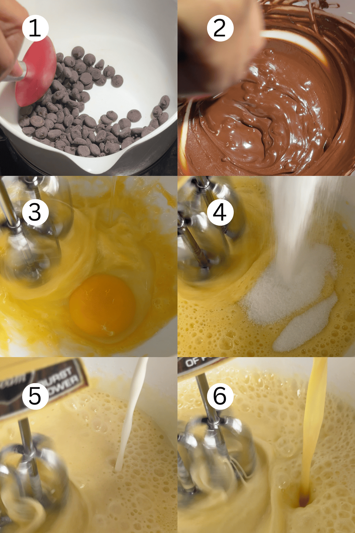 collage of making Italian spice cookies.