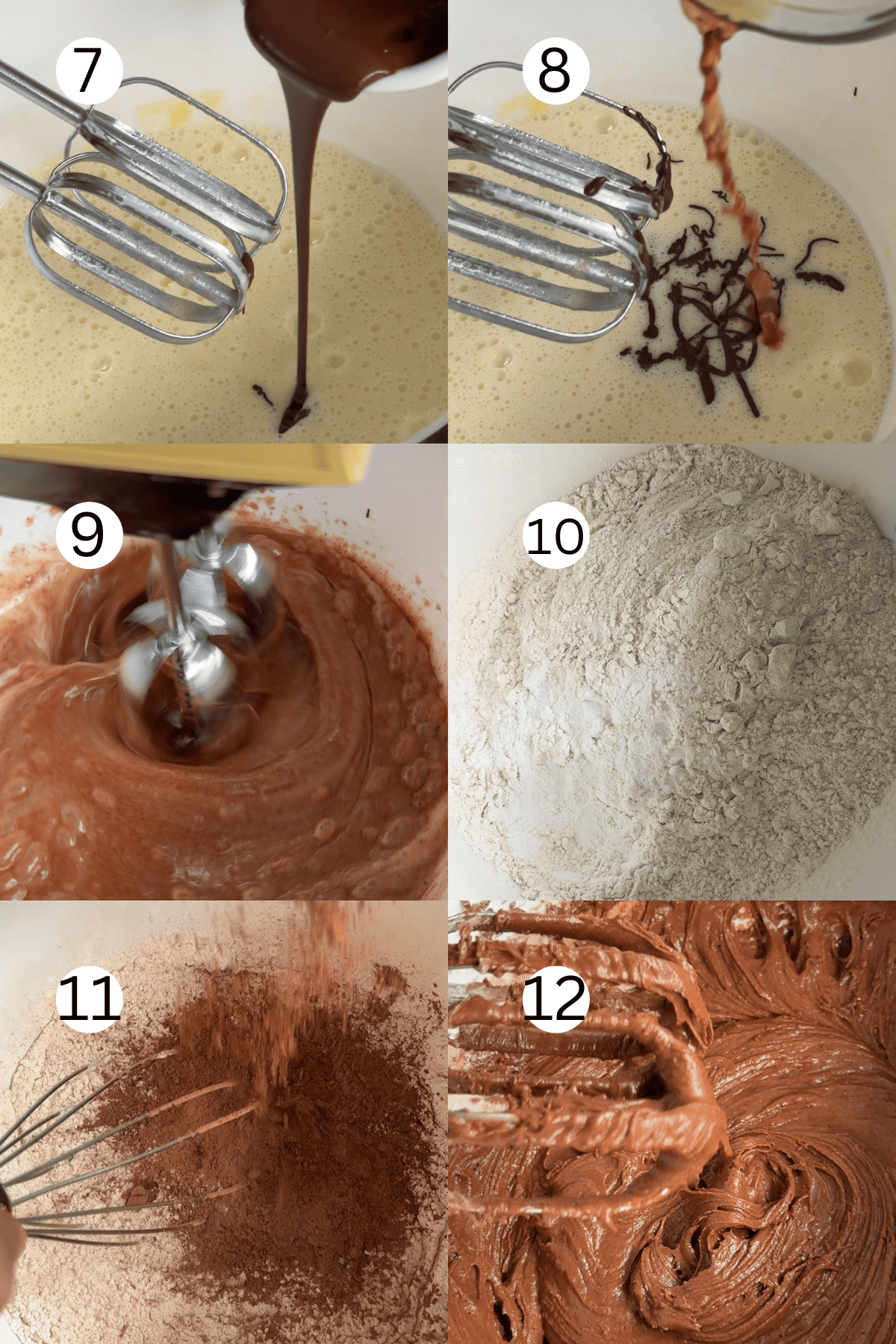 collage of making Italian spice cookies.