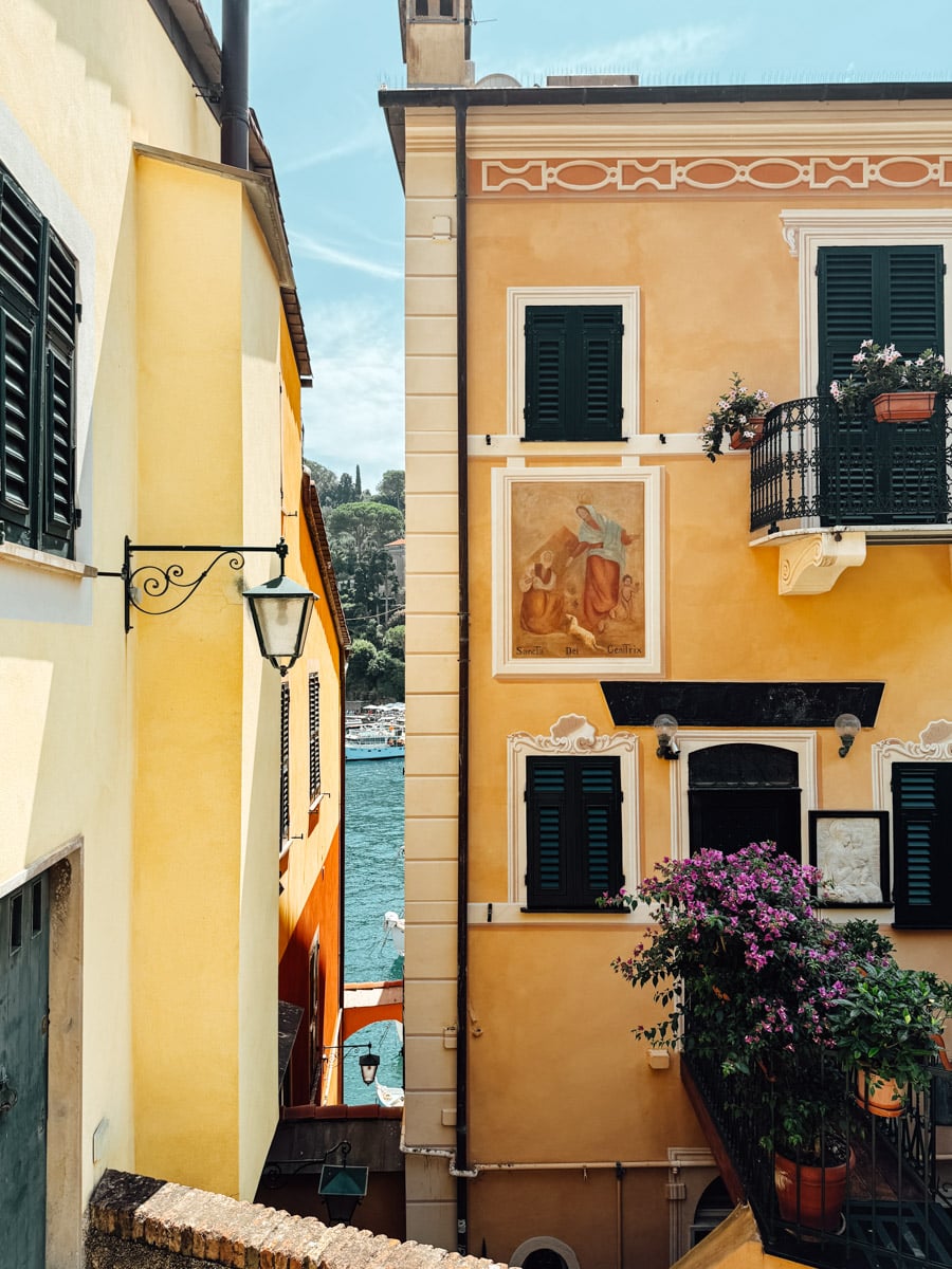 Portofino, Italy landscape image.