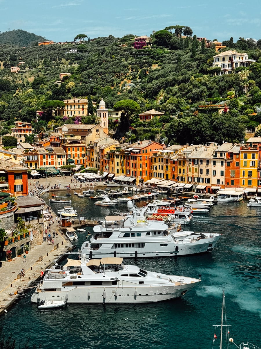 Portofino, Italy landscape image.