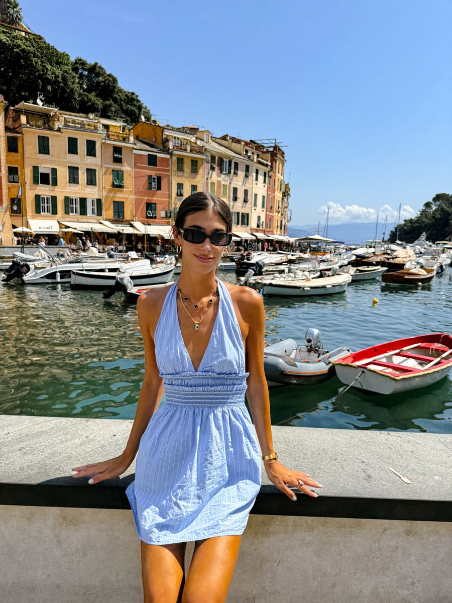 Portofino, Italy landscape image.