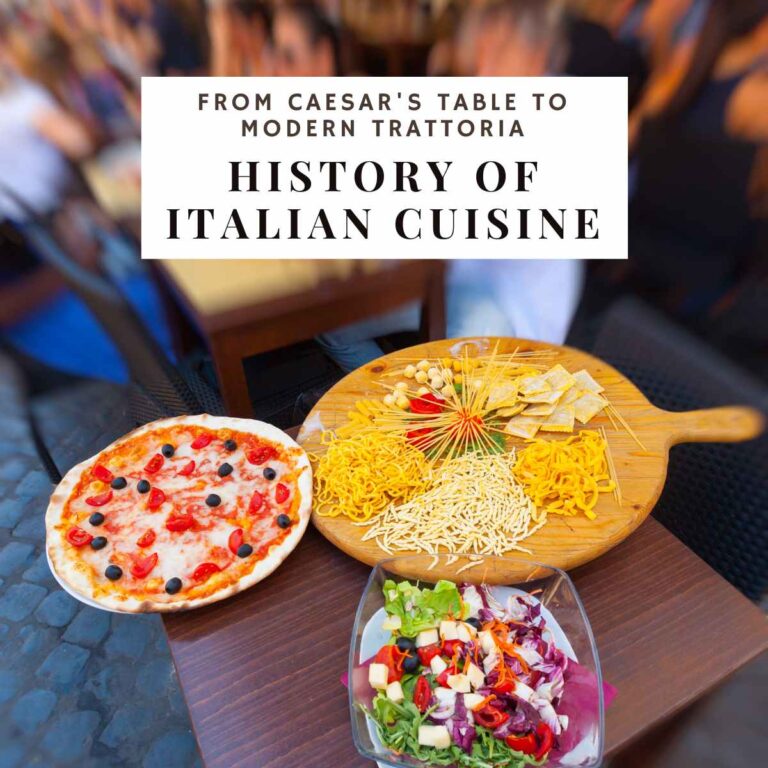 History of Italian Cuisine (Timeline + Facts)