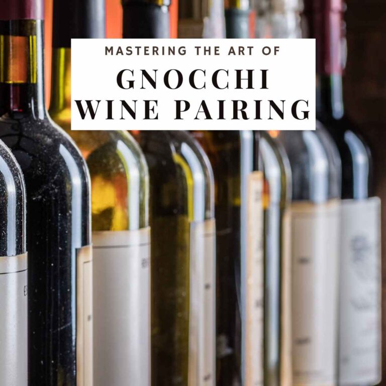 different wines for gnocchi wine pairing