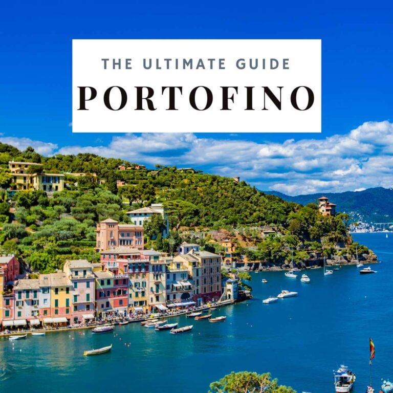 a scenic view of Portofino, Italy